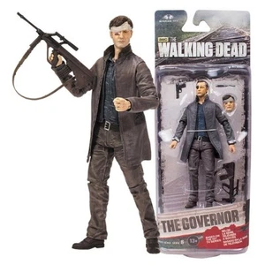 THE WALKING DEAD SERIE DE TV 6 GOBERNADOR CON ABRIGO LARGO FIGURA DE ACCIÓN - Imagen 1 de 3