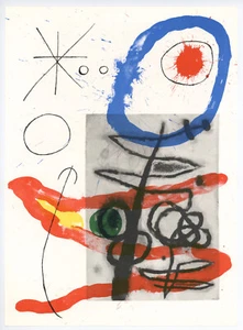 Joan Miro Original Lithographie 58714 - Photo 1 sur 1