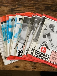 Programas ICE HOCKEY Solihull Barons años 80 - Imagen 1 de 41