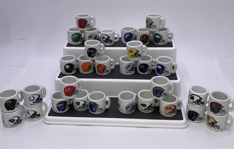 NFL Mini Ceramic Coffee Cups Mugs - Pick Your Favorite Team! Cover