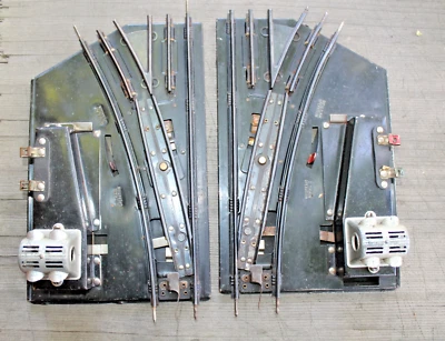 American Flyer Prewar O Gauge #688 Right & Left Electric 3-Rail Switches NICE b2 - Image 1 of 4