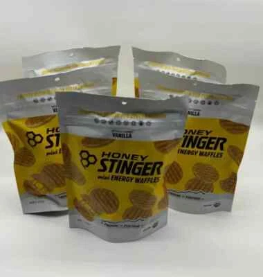 Mini gofres orgánicos Honey Stinger vainilla paquete de 5 - Energy Stroopwafel Foto 1 de 3