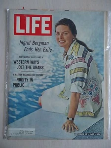 Ingrid Bergman - Revista Life - 13 de octubre de 1967 - Imagen 1 de 1