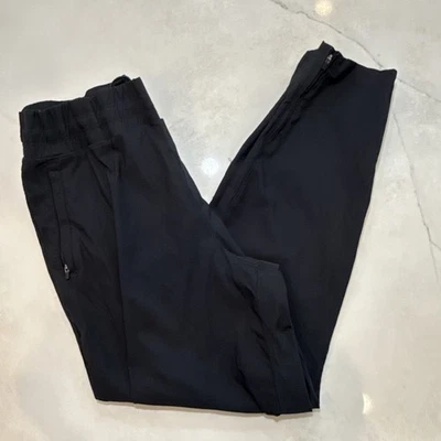 Pantalones deportivos de viaje Modern Ambition para mujer XL negros elásticos con cremallera al tobillo” Foto 1 de 4