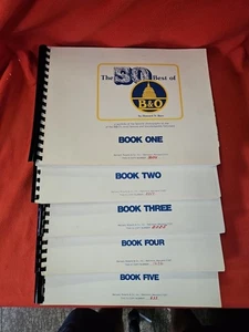The 50 Best of B&O by Bob Lorenz, Trains; ALL 5 VOLUMES - 1960 - Picture 1 of 15