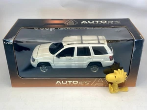 1:18 AUTOart Jeep Grand Cherokee 1999 (white) 74011 Unsealed - Picture 1 of 18