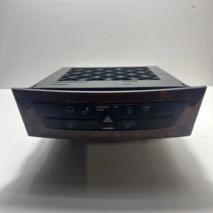 2003 - 2009 Mercedes S211 E320 E350 Hazard Light Switch Locks Control Panel OEM - Picture 1 of 13