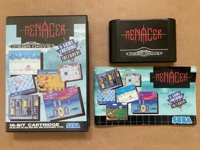 Sega Mega Drive Menacer Game - CIB Pal Version Tested Fast Despatch Next Day - Image 1 of 4