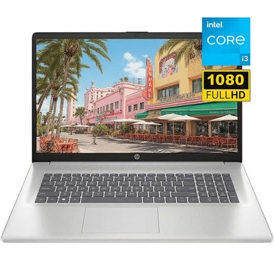 2025 HP 17.3"FHD Laptop computer Intel core-i3-N305 Notebook 32GB RAM 512GB SSD - Image 1 of 4