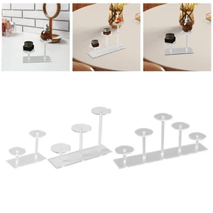 Acrylic Display Stand Conutertop Holder for Mini Figurines Toys Collectibles - Picture 1 of 20