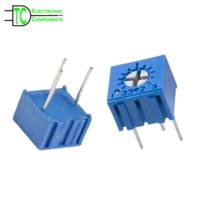 3362P Trimmer Trim pots 100 ohm to 1M ohm Potentiometer variable Resistor 2 PACK - Image 1 of 4