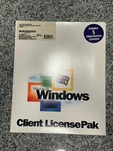 Microsoft Windows 2000 Server -5 Client License Pak Only - Picture 1 of 2
