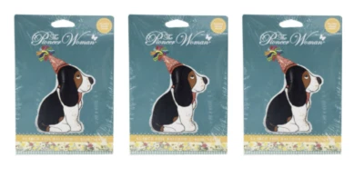 3 Pioneer Woman Foil Balloon Henry the Basset Hound Dog 41'' Birthday Party New - Image 1 of 4