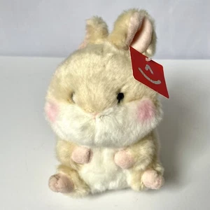 Juguete de peluche Aurora Bunny Rabbit peluche mejillas gorditas bronceado 7" animado 2017 - Imagen 1 de 10