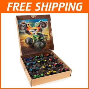 Collector's 12-Pack of Monster Jam Die-Cast Trucks - Perfect Gift for Ages 4+ - Picture 1 of 10