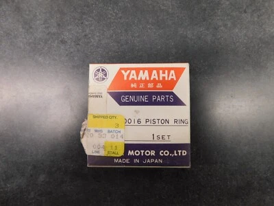 Yamaha YZ125 1984 anillo de pistón nuevo 5X4-11611-02 2330  Foto 1 de 3