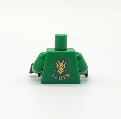 Lego Misprint Ninjago DX Lloyd Minifigure Torso Target Box Prototype Error Test - Image 1 of 2