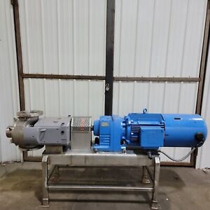 Waukesha/ZM Technologies 323 High-Capacity Positive Displacement Pump