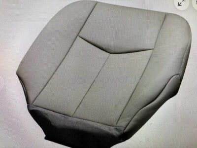 Cubierta de asiento inferior de pasajero gris para GMC Sierra 1500 2500HD 2003 2004 2005 2006 Foto 1 de 4