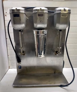 Waring Commercial 2 Speed Milkshake Triple Spindle Head Drink Mixer 1-Cup 120v - Picture 1 of 11