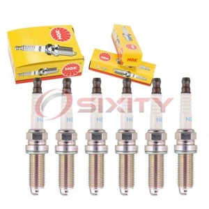 6 pc NGK 93961 LKAR7C-9 Standard Spark Plugs for Ignition Wire Secondary zo - Picture 1 of 5