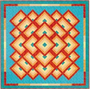 Neu zusammengesetztes Quiltmuster ABMESSUNGEN 50"x74" oder 85"x85" Kröte - Bild 1 von 5