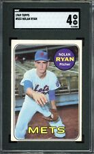 NOLAN RYAN ~ 1969 Topps Baseball #533 ~ Graded SGC 4 VG-EX