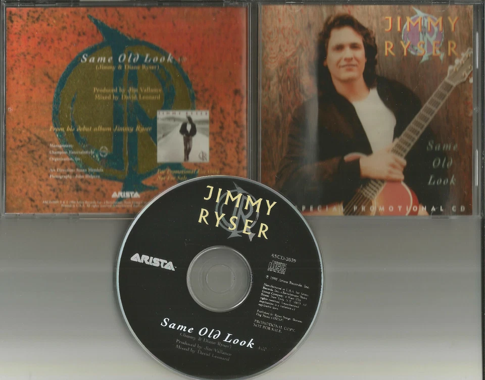 JIMMY RYSER Same Old Look PROMO DJ CD JOHN MELLENCAMP Session Musician Foto 1 de 1