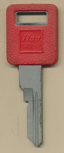 B77 GMC CAR Key Blank ASSORTED COLORS AVAILABLE - Picture 1 of 6