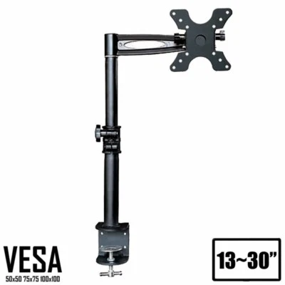 Monitor Desk Table Mount Stand Arm Tilt Bracket For 13"-30" Screen LED LCD VESA - Image 1 of 4