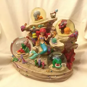 Disney Sirenetta Ariel SOTTO IL MARE personaggi musicali più SnowGlobes - Foto 1 di 9