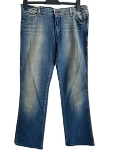 Vintage 90S Y2K Wrangler IRIS Women Denim Mid Wash Midrise Bootleg BNWT W32 L32 - Picture 1 of 8