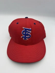 Fresno State Bulldogs New era Fitted Sz 7 Wool Made in USA 🇺🇸 Rare - Picture 1 of 13