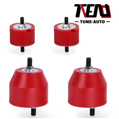 Juego de 4 soportes de montaje de motor izquierdo + derecho + transmisión aptos para BMW E36 E46 Foto 1 de 4