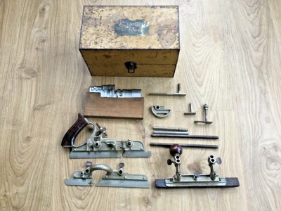 Stanley Sweetheart No.45 Combination Plane In Original Metal Box - made in USA - Image 1 of 4