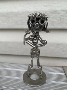 6.5" Tall Vintage IMP Signed Doctor Figurine NUTS & BOLTS Statue UNIQUE - Picture 1 of 5