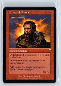 CROWN OF FLAMES – MTG Magic the Gathering Card – Invasion – Common - Picture 1 of 6