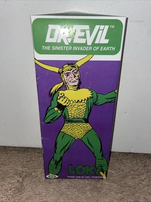 CAPTAIN ACTION DR EVIL LOKI ЭКШН-ФИГУРКА В КОМПЛЕКТЕ В КОРОБКЕ КОМИКСЫ MARVEL НА ЗАКАЗ - Изображение 1 из 4