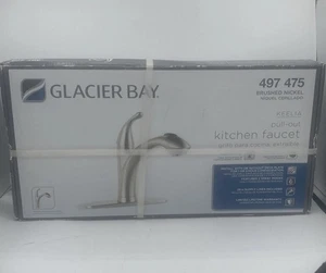 Glacier Bay Keelia Pull-out Kitchen Faucet Nickel 497-475 New Sealed - Picture 1 of 9