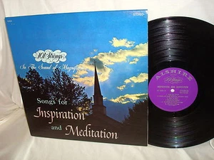 101 STRINGS-SONGS FOR INSPIRATION AND MEDITATION-ALSHIRE-ST-5031 VG+/VG+ LP - Picture 1 of 2