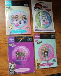 Bratz Mylar Balloons Happy Birthday, Kidz, Pixiez U PICK 18" Anagram - Picture 1 of 9