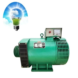 Cast Iron Copper Single Phase AC Diesel Generator Carbon Brush 220V 15KW - Picture 1 of 24