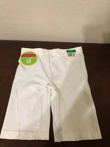 Barely There Second Skinnies White A'Tude Thigh Sharper Shorts Size L Style 4J87 - Picture 1 of 6
