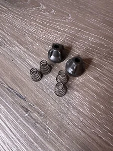 OEM Bicycle Quick Release Skewer Nuts and Springs Set Diamondback Raleigh - Picture 1 of 4