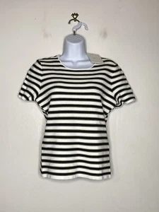 A.L.C. Dale Open Back Striped Knit Womens Top Size Medium New Tags - Picture 1 of 12