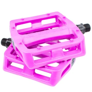 ODYSSEY BMX GRANDSTAND v2 PC PEDALS 9/16" BLACK PURPLE - Picture 1 of 3