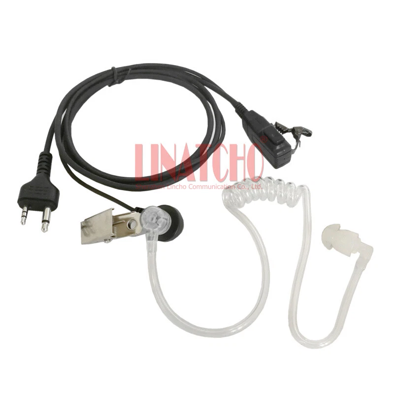 Midland G6 G7 GXT760 LXT110 Walkie Talkie Acoustic Tube Covert Earbud Earpiece - Image 1 of 4