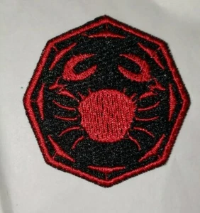 Cancer zodiac motorcycle biker embroidered vest patch iron on custom made New - Picture 1 of 1
