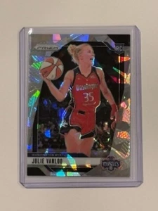 2024 Panini Prizm WNBA #42 Julie Vanloo Cracked Ice Prizm Rookie - Picture 1 of 2
