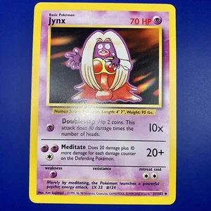 Jynx 31/102 - Base Set - 4th Print - 1999-2000 - Pokemon Karte - NM - Bild 1 von 11